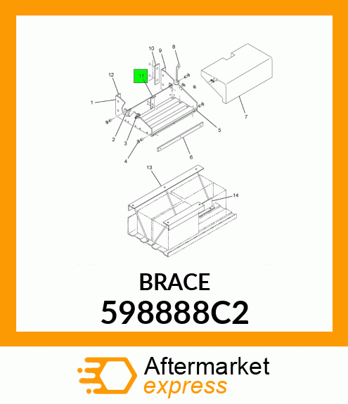 BRACE 598888C2