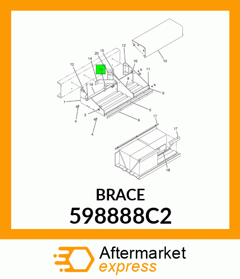 BRACE 598888C2