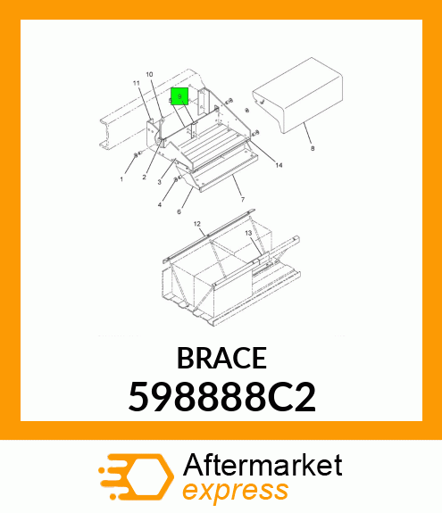 BRACE 598888C2