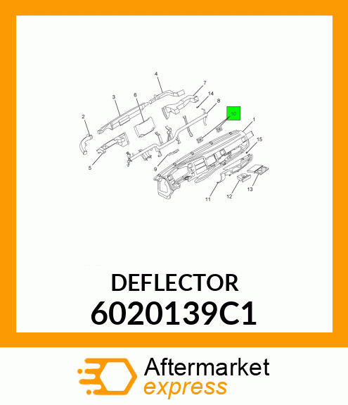DEFLECTOR 6020139C1