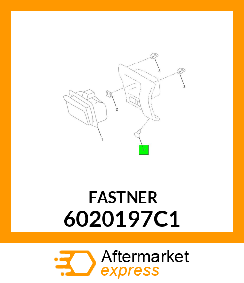 FASTNER 6020197C1