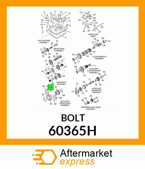 BOLT 60365H