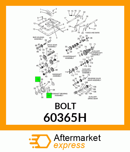 BOLT 60365H