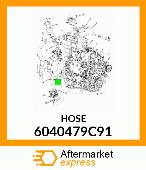 HOSE 6040479C91