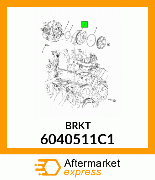 BRKT 6040511C1