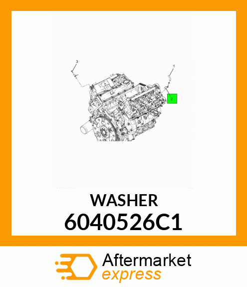 WASHER 6040526C1