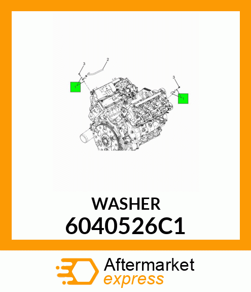 WASHER 6040526C1