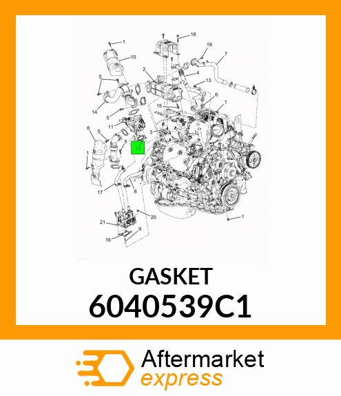 GASKET 6040539C1