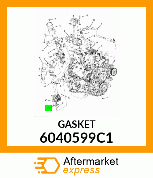 GASKET 6040599C1