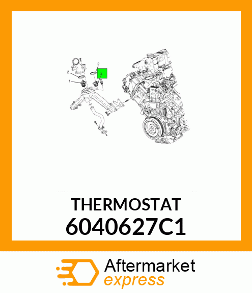 THERMOSTAT 6040627C1