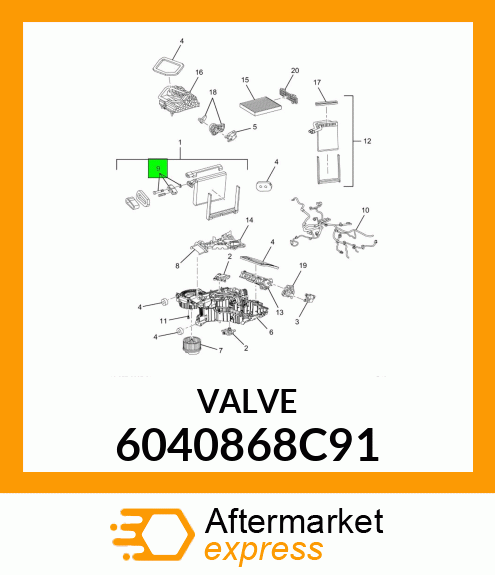 VALVE 6040868C91