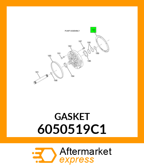 GASKET 6050519C1