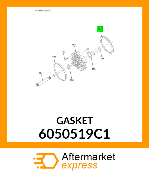 GASKET 6050519C1