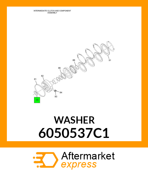 WASHER 6050537C1