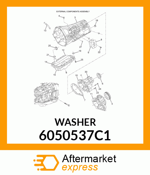 WASHER 6050537C1