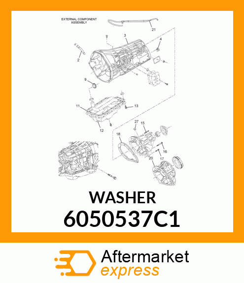 WASHER 6050537C1