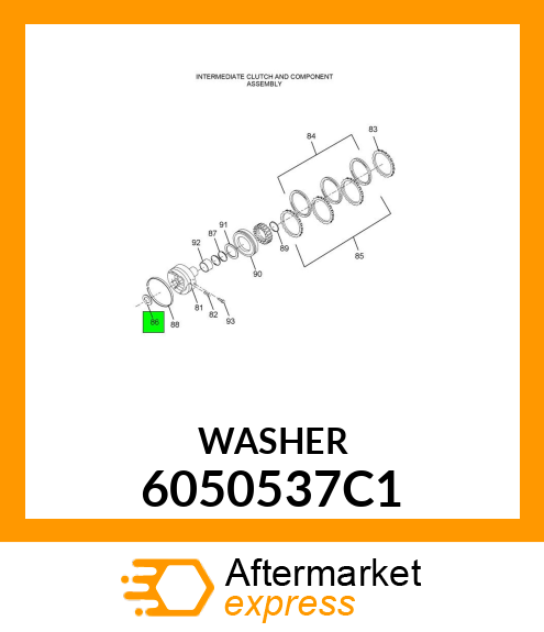 WASHER 6050537C1