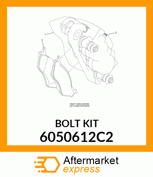 BOLT_KIT 6050612C2