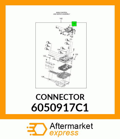 CONNECTOR 6050917C1