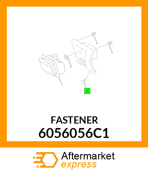 FASTENER 6056056C1