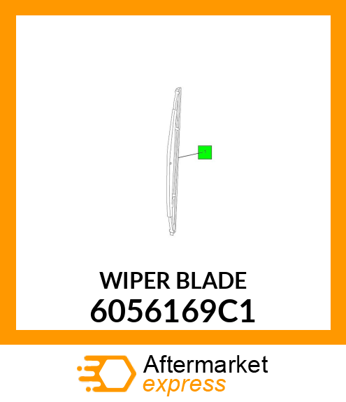WIPERBLADE 6056169C1