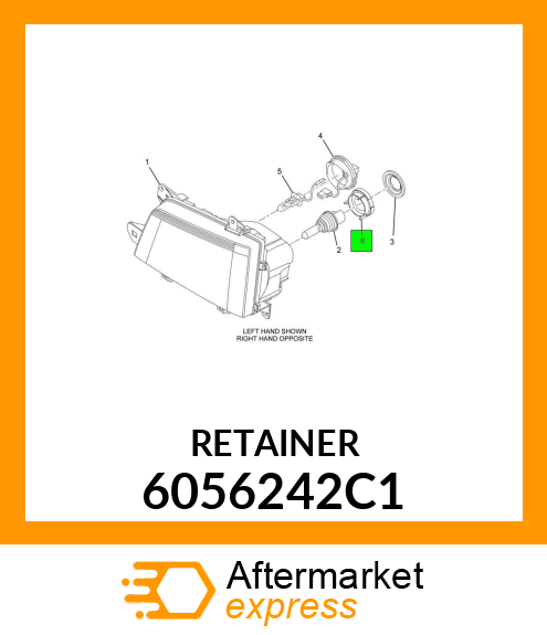 RETAINER 6056242C1