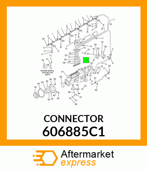 CONNECTOR 606885C1