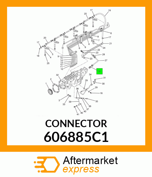 CONNECTOR 606885C1