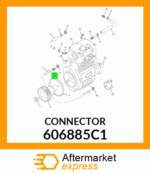 CONNECTOR 606885C1