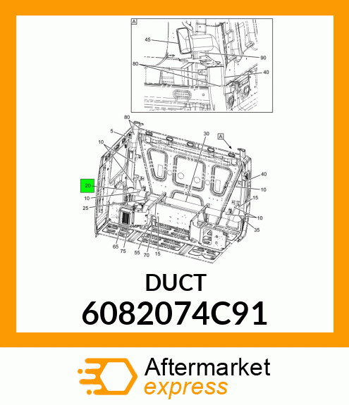 DUCT 6082074C91