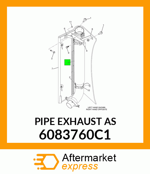 PIPE_EXHAUST_AS 6083760C1