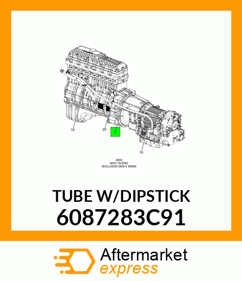 TUBE_W/DIPSTICK 6087283C91