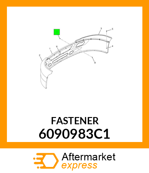 FASTENER 6090983C1