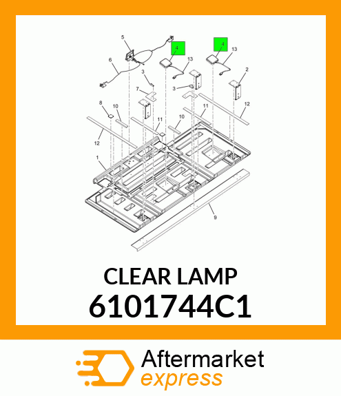 CLEARLAMP 6101744C1