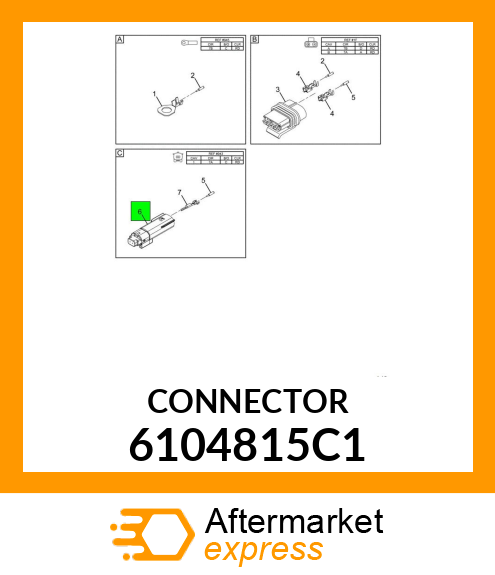 CONNECTOR 6104815C1