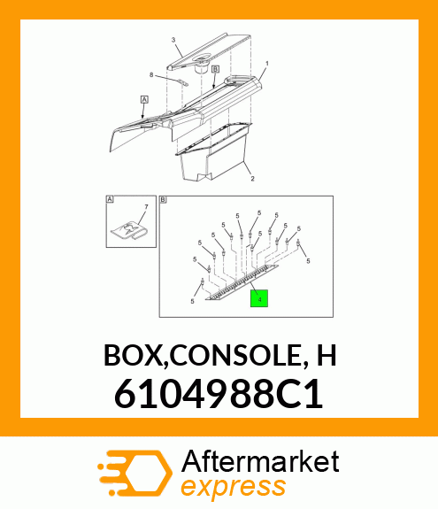BOX,CONSOLE,_H_ 6104988C1