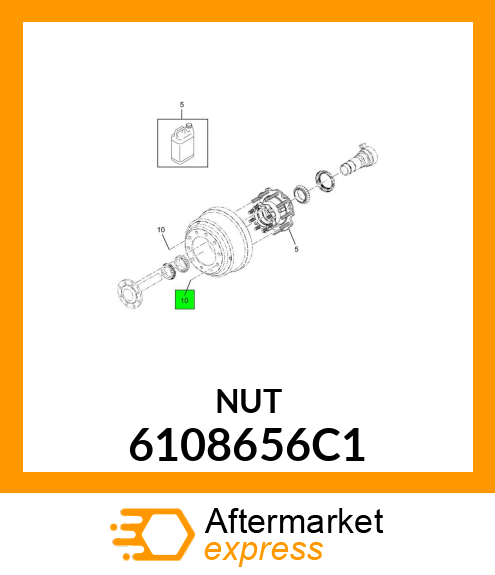 NUT 6108656C1