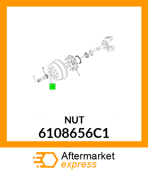 NUT 6108656C1