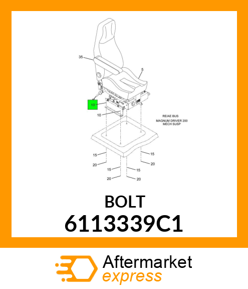 BOLT 6113339C1