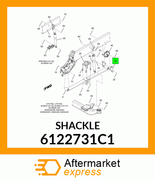 SHACKLE 6122731C1