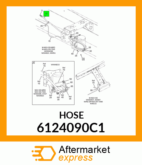 HOSE 6124090C1