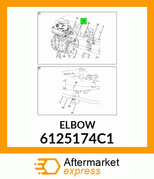 ELBOW 6125174C1