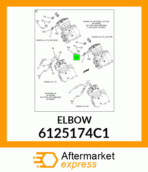 ELBOW 6125174C1