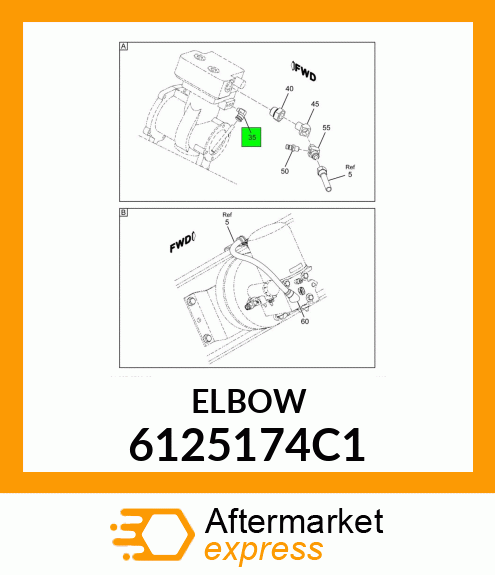 ELBOW 6125174C1