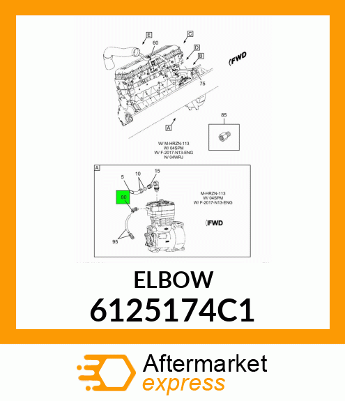 ELBOW 6125174C1