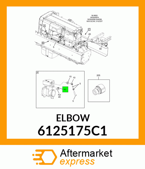 ELBOW 6125175C1