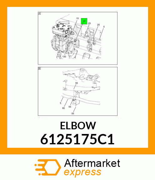 ELBOW 6125175C1