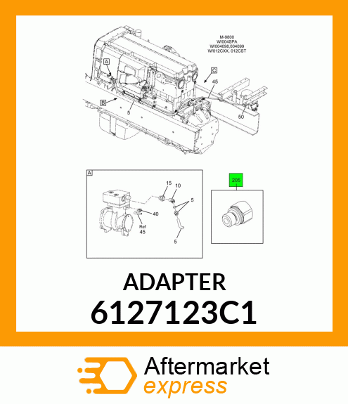 ADAPTER 6127123C1