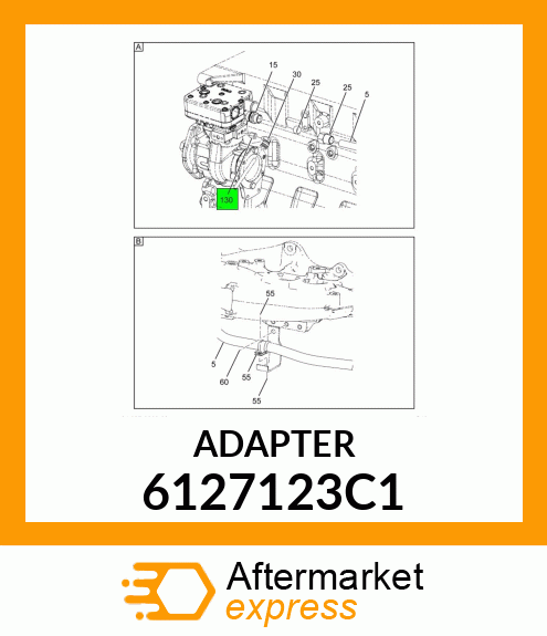 ADAPTER 6127123C1