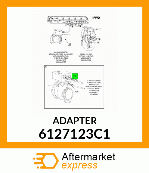 ADAPTER 6127123C1